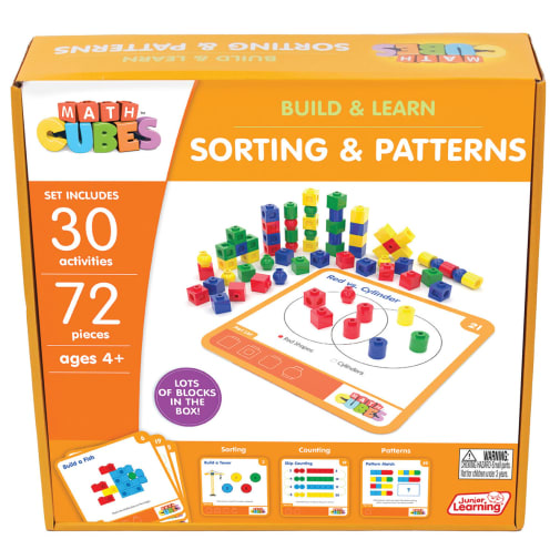 Math Cubes - Sorting & Patterns