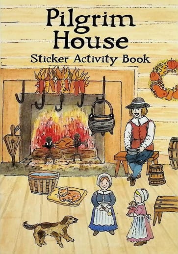Pilgrim House Small Sticker Activity Book