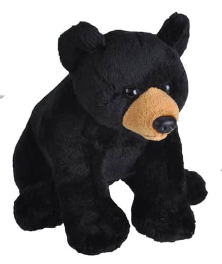 Wild Republic Wild Calls Black Bear 8" Plush with Sound
