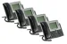 Cisco 7962G Six Line Unified VoIP Phone, CP-7962G, Four Pack, Refurbished, Original