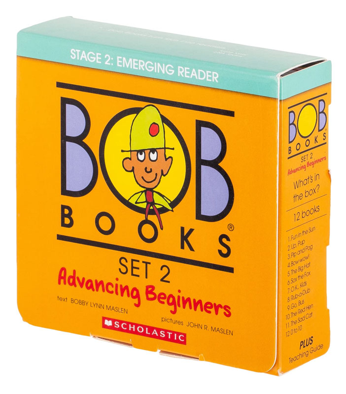 Bob Books Set 2: Advancing Beginners (Color)