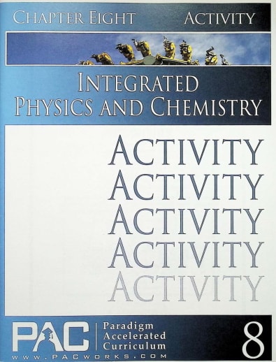 Integrated Physics and Chemistry Chapter 8 Activities