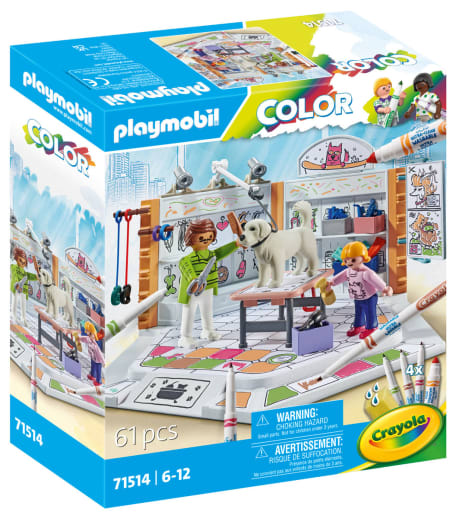 Playmobil Color: Dog Salon