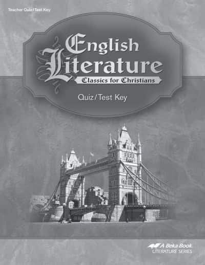Abeka English Literature Quiz and Test Key