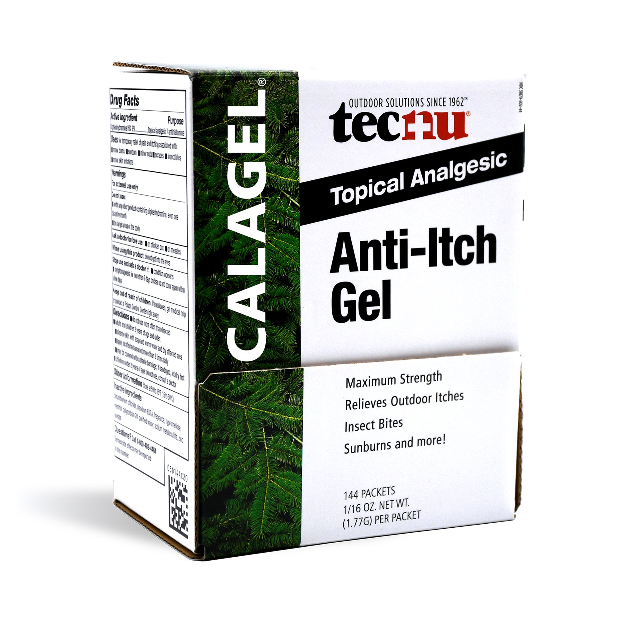 Calagel Benzethonium Chloride / Diphenhydramine HCl / Zinc Acetate Itch Relief MK 1069263