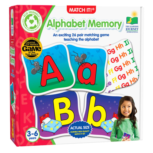 Match It! Alphabet Memory Game
