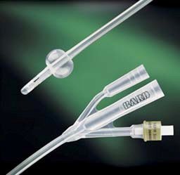 Lubri-Sil Foley Catheter, 16 Fr., Medium, 5 cc, Three Way MK 489194
