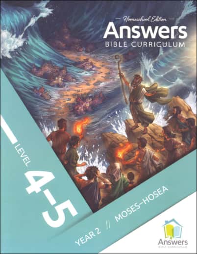 Answers Bible Curriculum Homeschool: 4-5 Student Book: Year 2