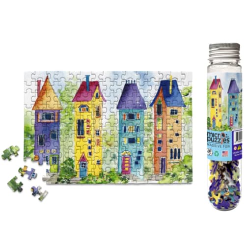MicroPuzzles Gnome Homes 150-Piece Jigsaw Puzzle