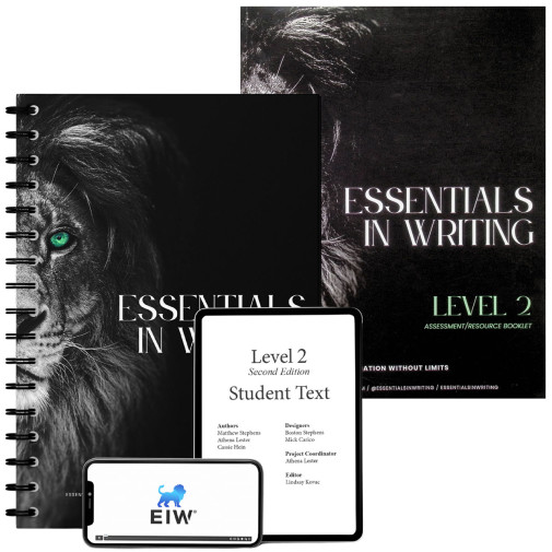 Essentials in Writing Level 2 Bundle with Assessment (Online Video Access, Textbook, Teacher Handbook and Assessment) 2nd Edition