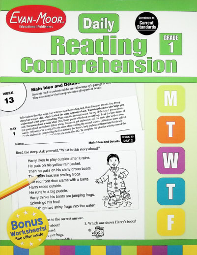 Daily Reading Comprehension Grade 1