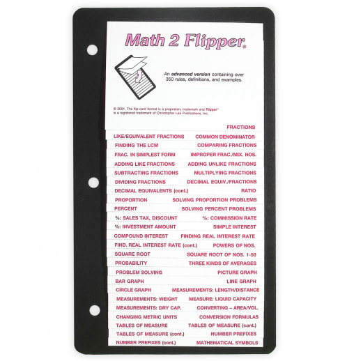 Math 2 Flipper