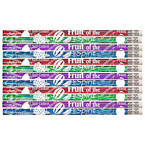Fruit of the Spirit Pencils (Dozen)