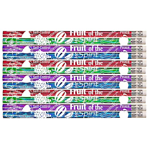Fruit of the Spirit Pencils (Dozen)