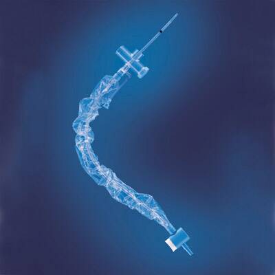 Kimvent T-Piece Style Closed Suction Catheter, Tracheostomy Type, 12 Inch Length MK 292837