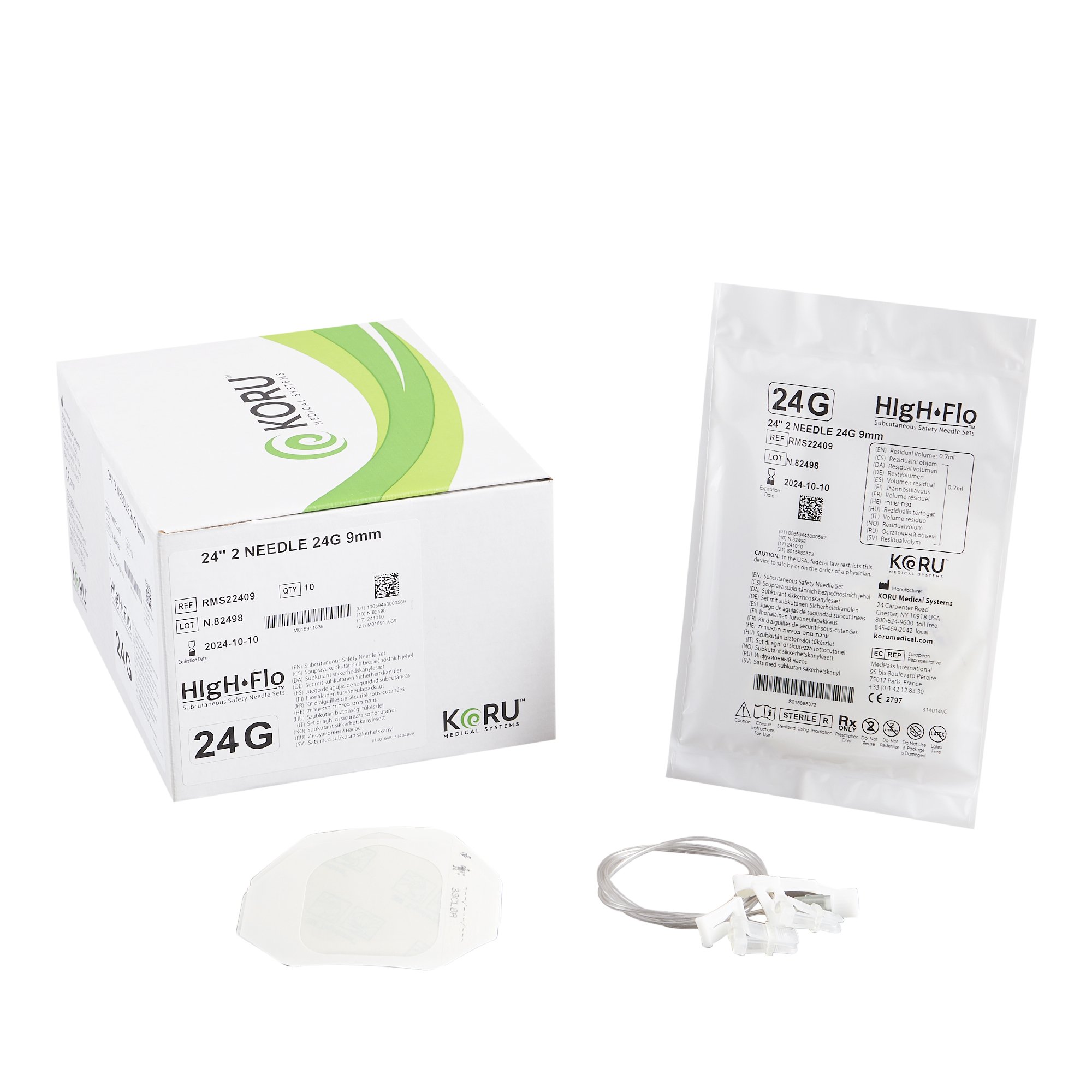 HIgH-Flo2 Sub-Q Infusion Set MK 976407