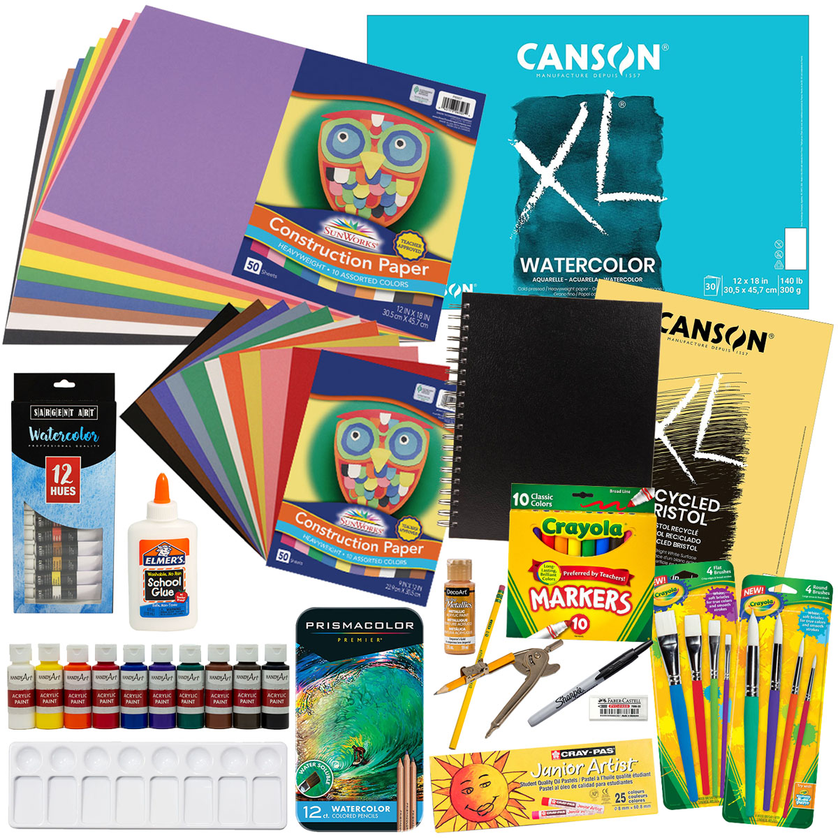 Home Art Studio Grade 4 Art Supply Package