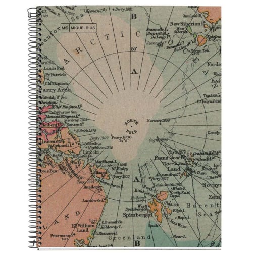 Ecomap Recycled Cardboard Notebook