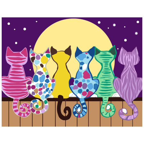 Artwille Paint by Number - Moonlight Night