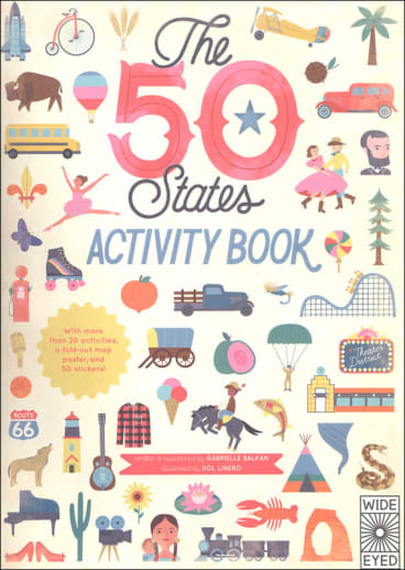 50 States Activity Book