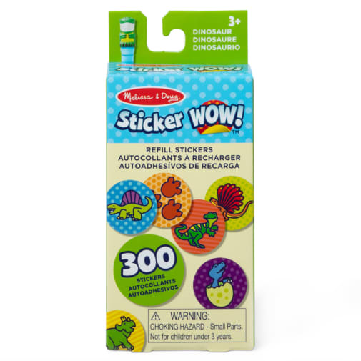Melissa & Doug Sticker WOW! Refill Stickers - Dinosaur