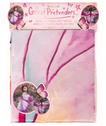 Great Pretenders Ombre Butterfly Soft Wings (size 4-6)