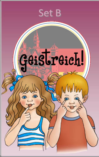 Brilliant! German Level 1 Flashcards Set B (Brilliant Foreign Languages)