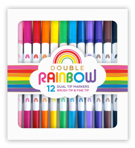 Double Rainbow Dual Tip Markers (set of 12)
