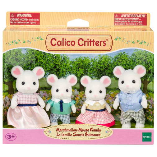 Marshmallow Mouse Family (Calico Critters)