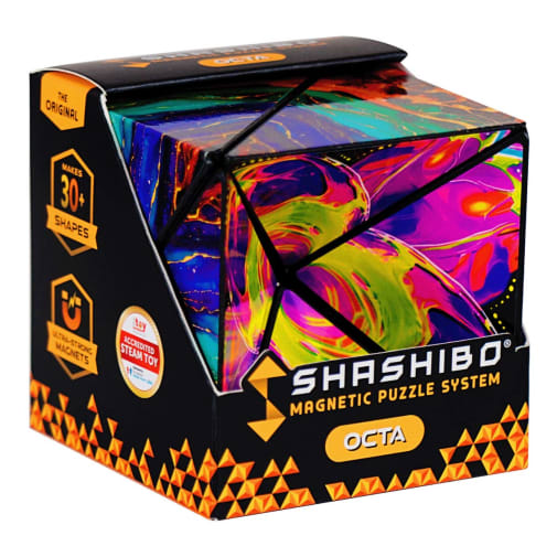 Shashibo Magnetic Puzzle Cube - OCTA Infinity (makes 30+ shapes)