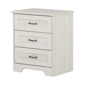 2-Drawer End Table with Movable Surface