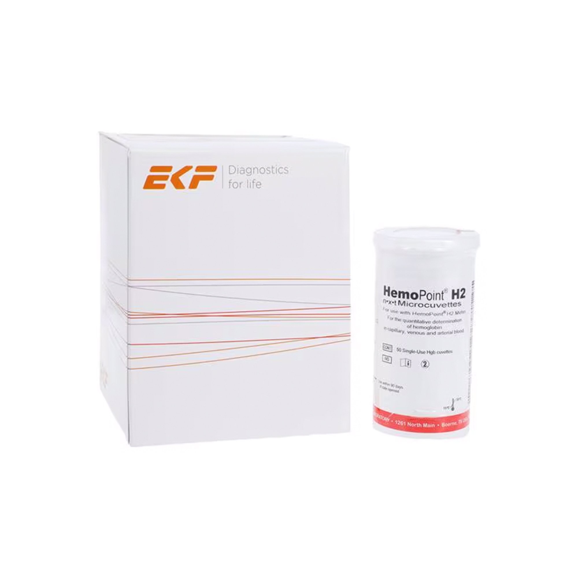 HemoPoint H2 nxt Hematology Reagent Microcuvette, Hb and Hematocrit tests MK 682497