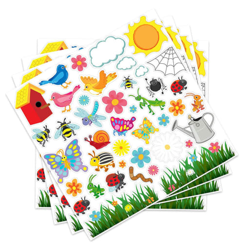 Foam Stickers - Garden (Ready2Learn)