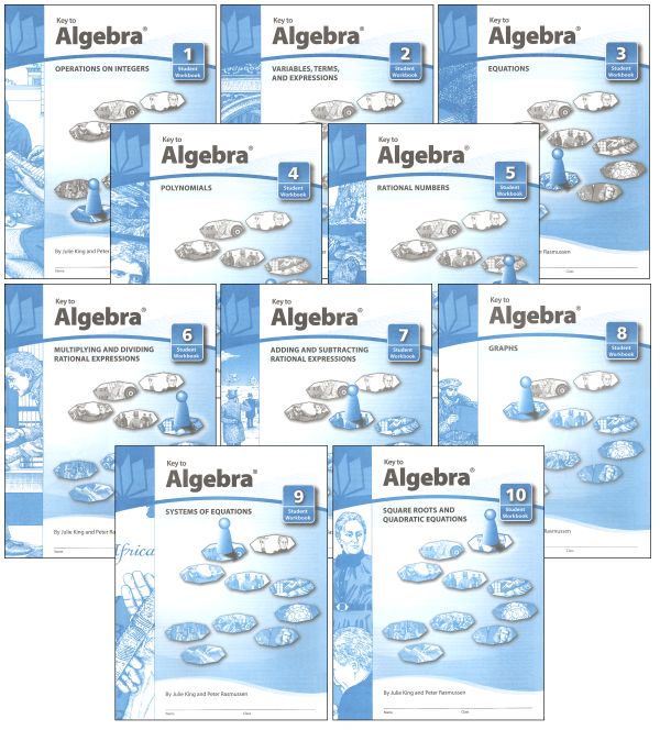 Key to Algebra complete set workbooks only