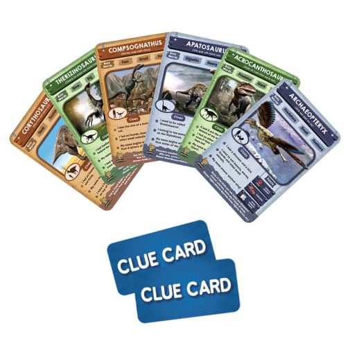 Guess in 10 World of Dinosaurs Game