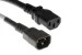 AC Power Cord, C14 to C13, 14 AWG, 8ft, Black