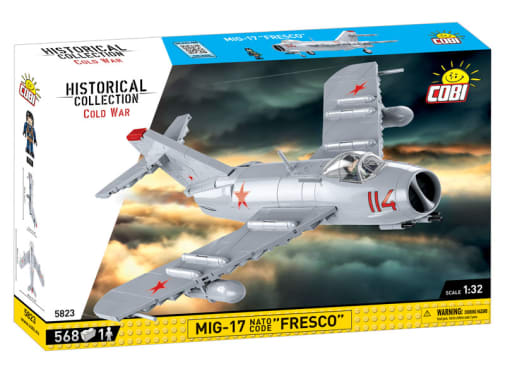 COBI MIG-17 NATO Code "Fresco" Jet - 568 pieces (Cold War Historical Collection)