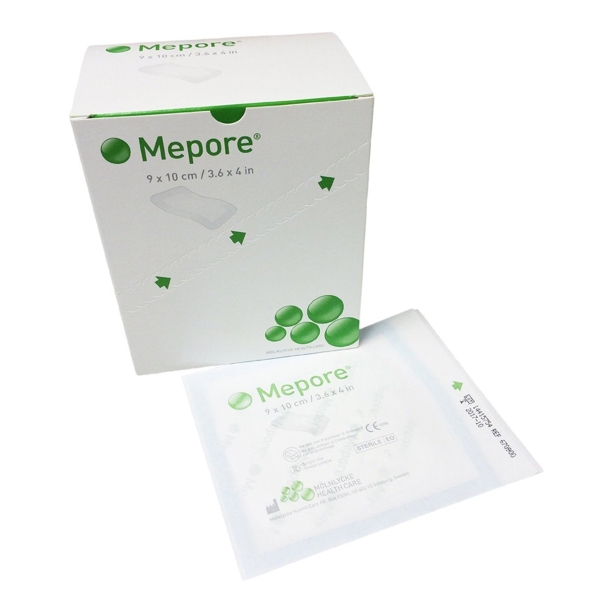 Mepore Adhesive Dressing, 3 X 4 inch MK 324384