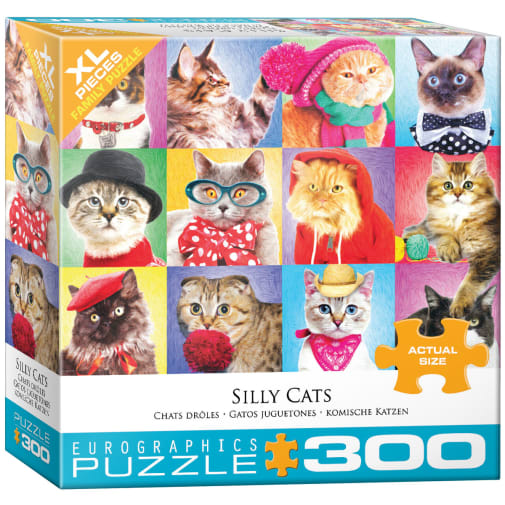 Eurographics Silly Cats Puzzle (300 pieces)