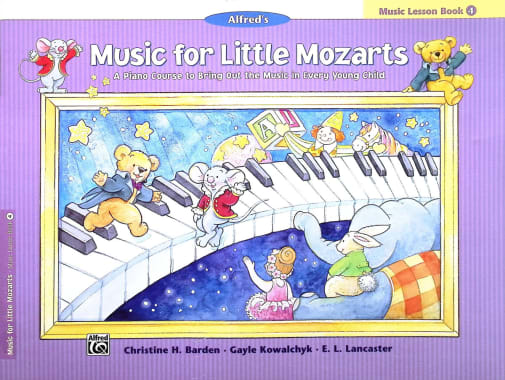 Music for Little Mozarts Music Lesson Book 4