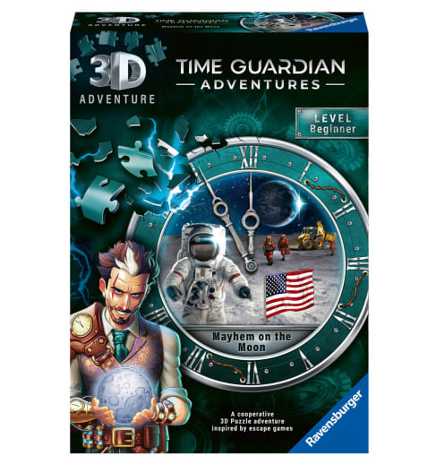 Ravensburger Time Guardian Adventures: Mayhem on the Moon 3D Puzzle (216 piece)