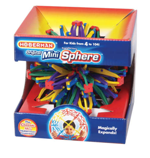 Mini Hoberman Rainbow Sphere