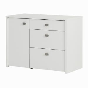 SOUTH SHORE FURNITURE Classeur mobile 2 tiroirs Interface, blanc 7350691