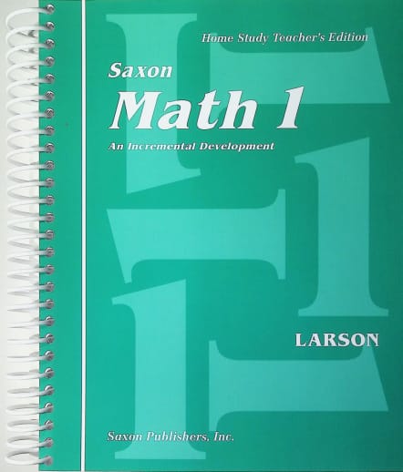 Saxon Math 1 Teacher Edition