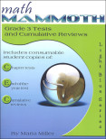 Math Mammoth Grade 3-A Worktext (2018 Edition, Black & White)
