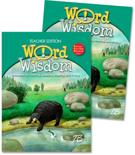 Zaner-Bloser Word Wisdom Grade 5 Home School Bundle - Student Edition/Teacher Edition (2013 edition)