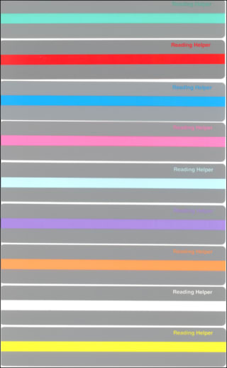 Reading Helper Set of 9 Colors Standard