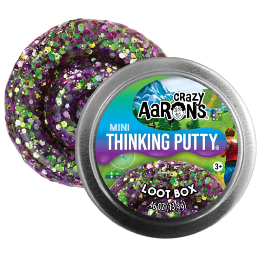 Crazy Aaron's Loot Box Putty 2" Mini Tin