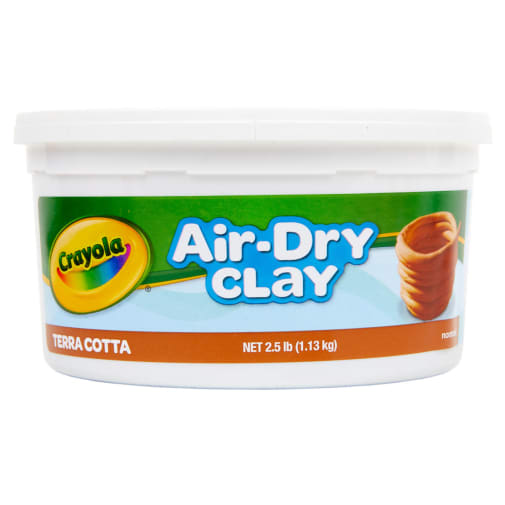 Crayola Air-Dry Clay, 2.5lb - Terracotta