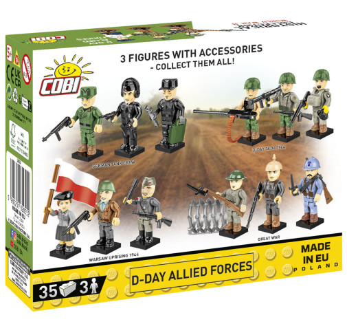人気商品は COBI June 6, 1944 D-Day Allies - 35 pieces (World War II ブロックセット